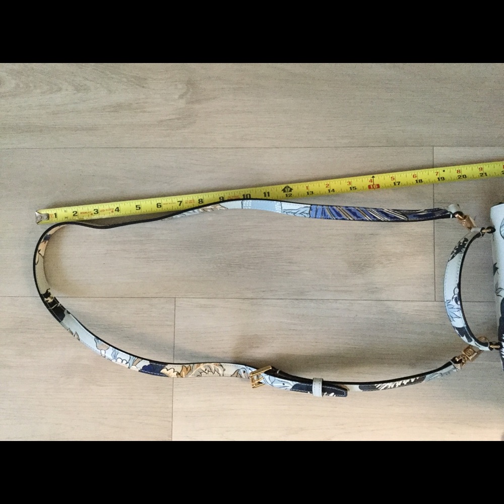 Tory Burch Blue Spring Summer Pattern Single - image 5